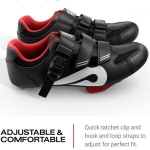 Peloton Cycling Shoes with Velcro Straps NWOT size 38 Women’s 7 Men’s 5.5